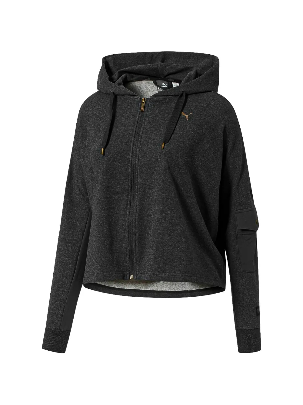 PUMA Hoodie mit Reißverschluss - Grau