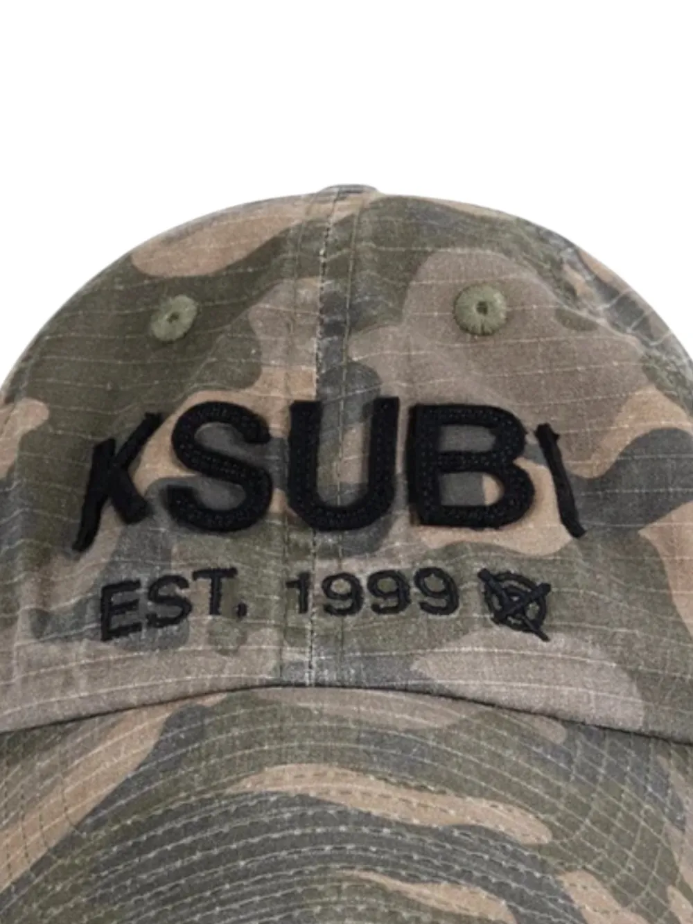 Ksubi camouflage appliqué logo cap | Image 2
