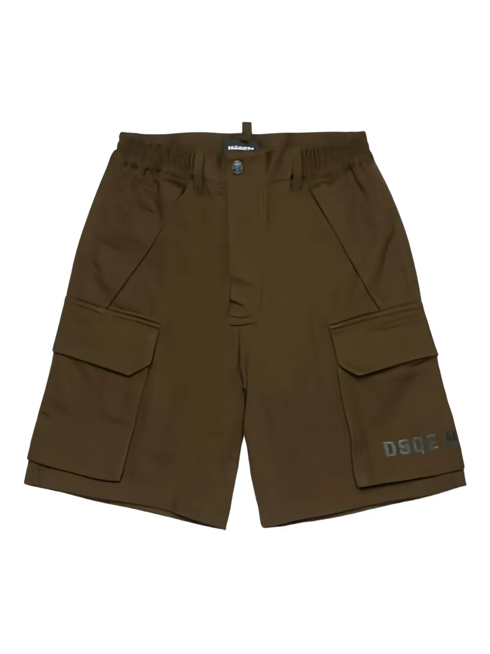 DSQUARED2 KIDS muliple-pocket shorts - Marrone