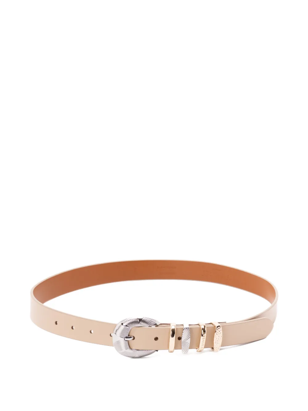 TWINSET buckle belt - Nude