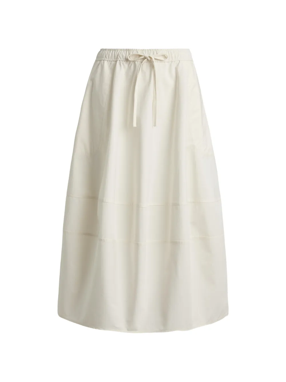 Polo Ralph Lauren elasticated-waistband midi skirt - Bianco