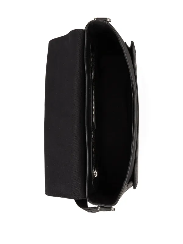 Polo Ralph Lauren logo-detail Buckle Messenger Bag | Black