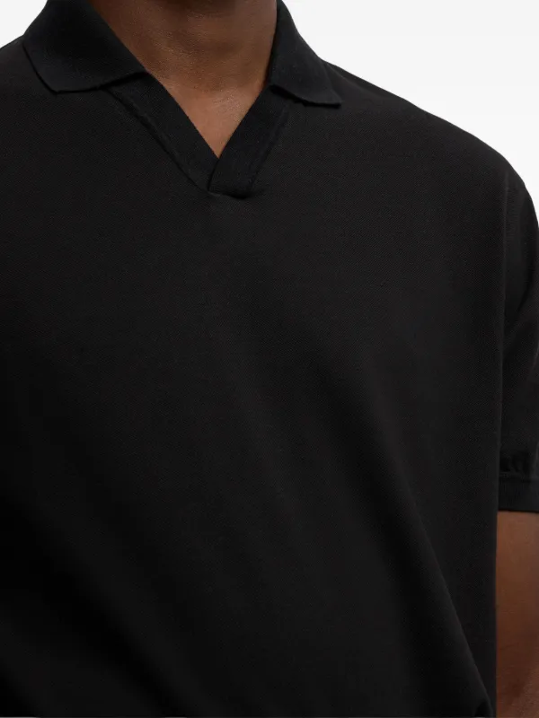 Ralph Lauren Purple Label V-neck short-sleeve T-shirt | Black