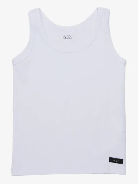 Nº21 Kids logo tank top