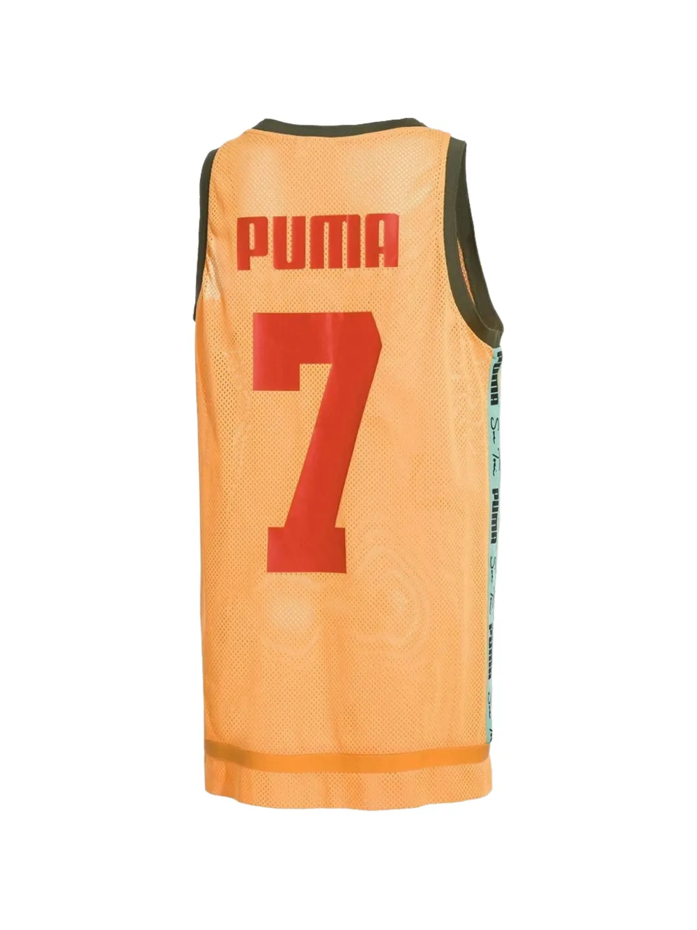 PUMA x Sue Tsai mouwloze mini-jurk Oranje