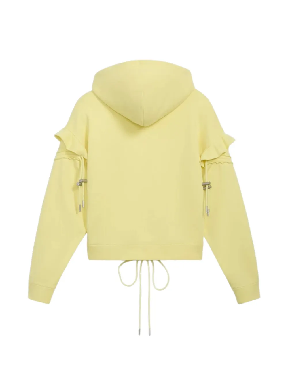 PUMA x Collina Strada ruffled hoodie - Geel
