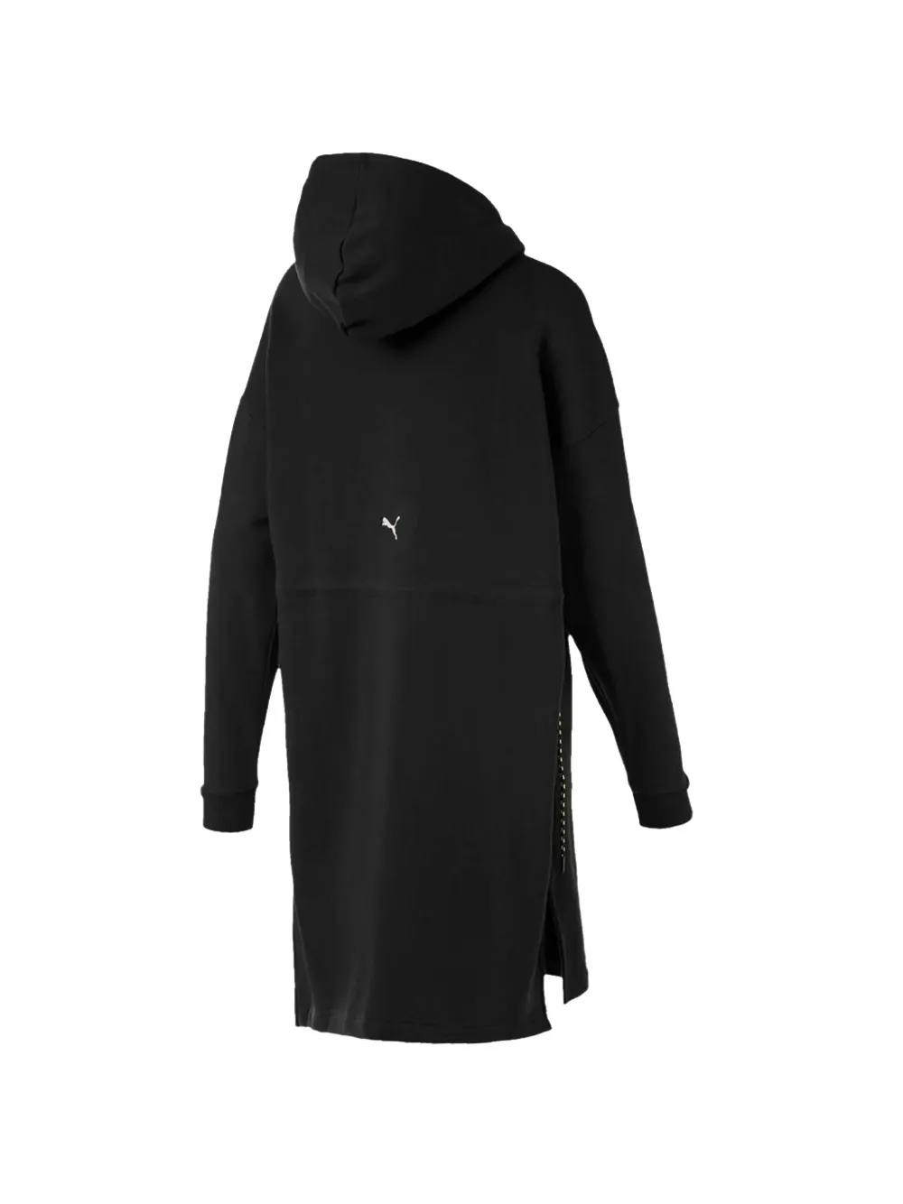 PUMA Jurk met capuchon en lange mouwen Zwart