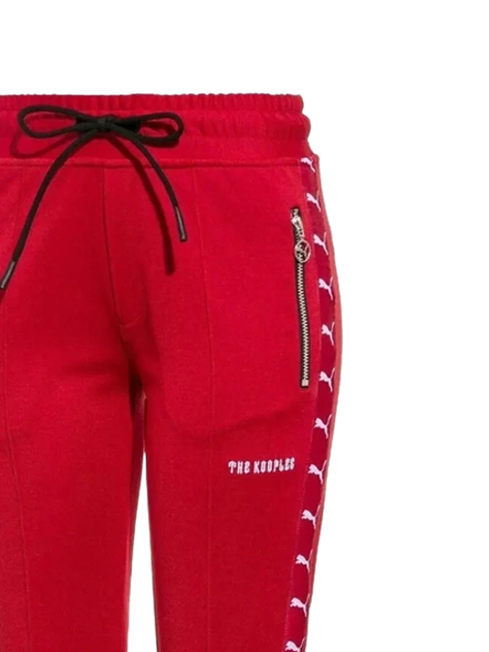 PUMA x The Kooples trainingsbroek met logoprint Rood