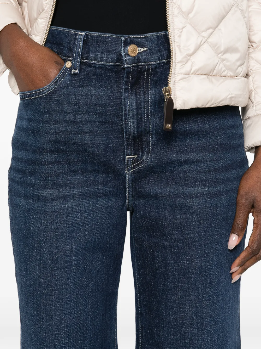 7 For All Mankind Retro flared jeans Blauw