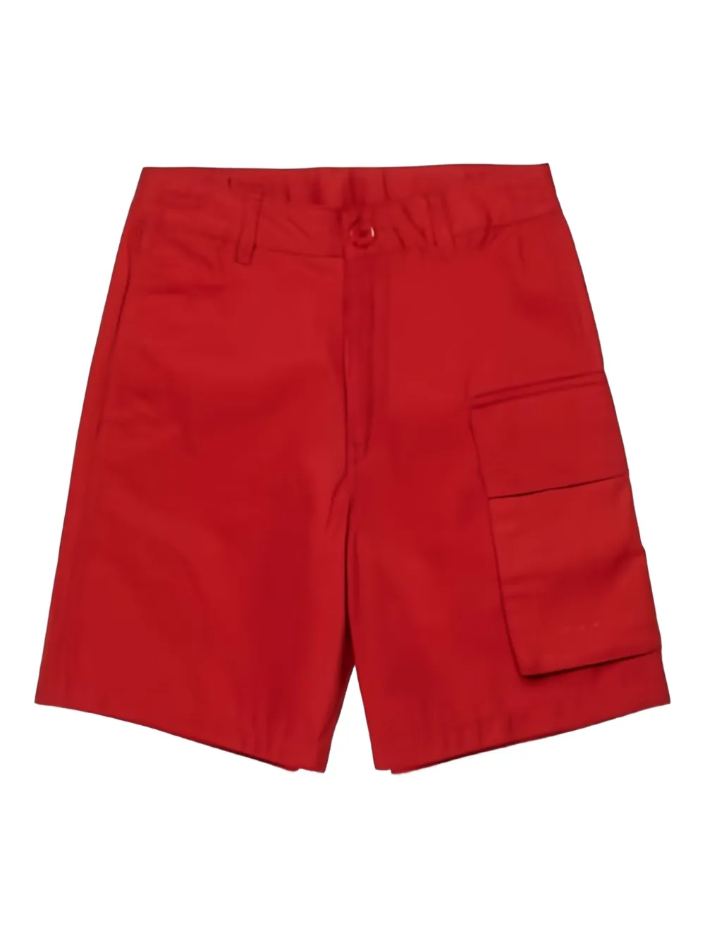 Marni Kids belt-loop pocket shorts - Rosso