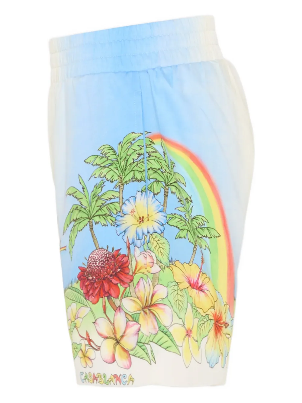 Elastic-Waist Shorts