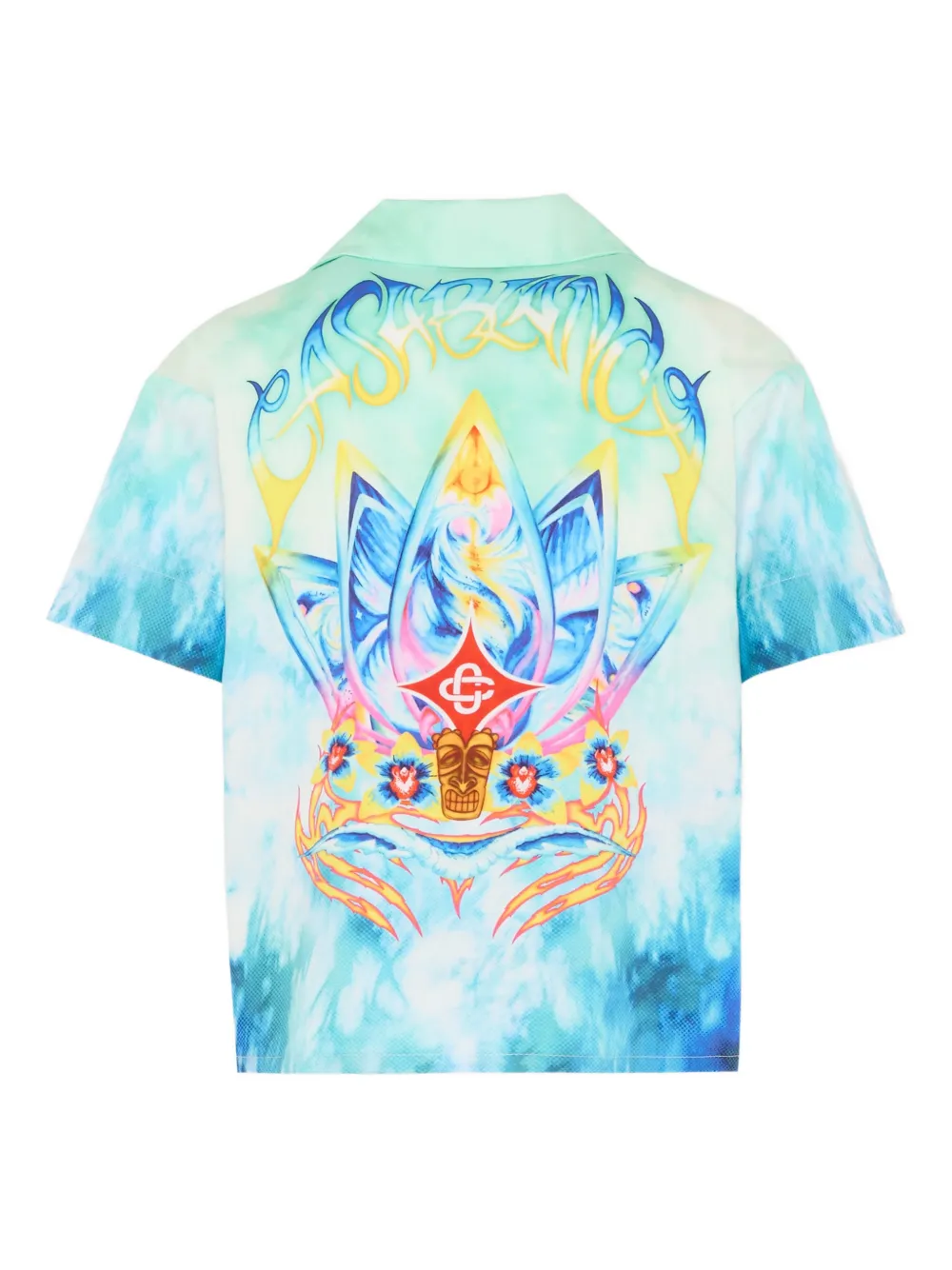 CASABLANCA KIDS Shirt met korte mouwen Blauw