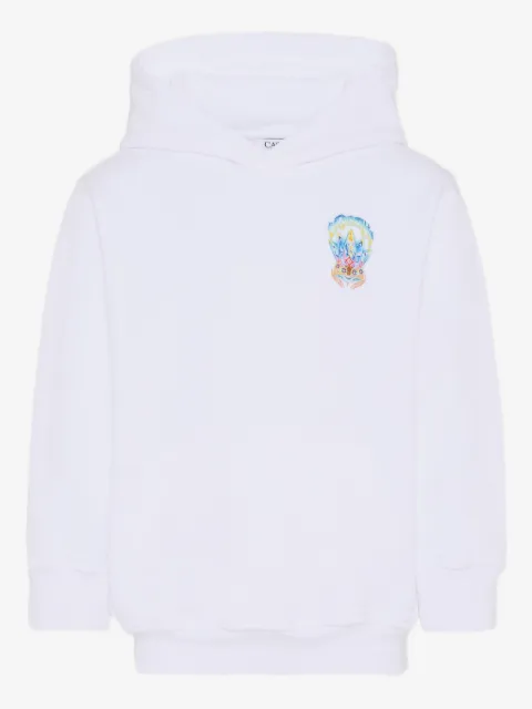 CASABLANCA KIDS hoodie con estampado gráfico