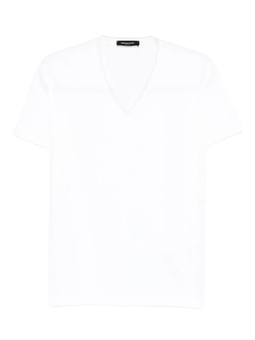 Fabiana Filippi V-neck T-shirt - Bianco
