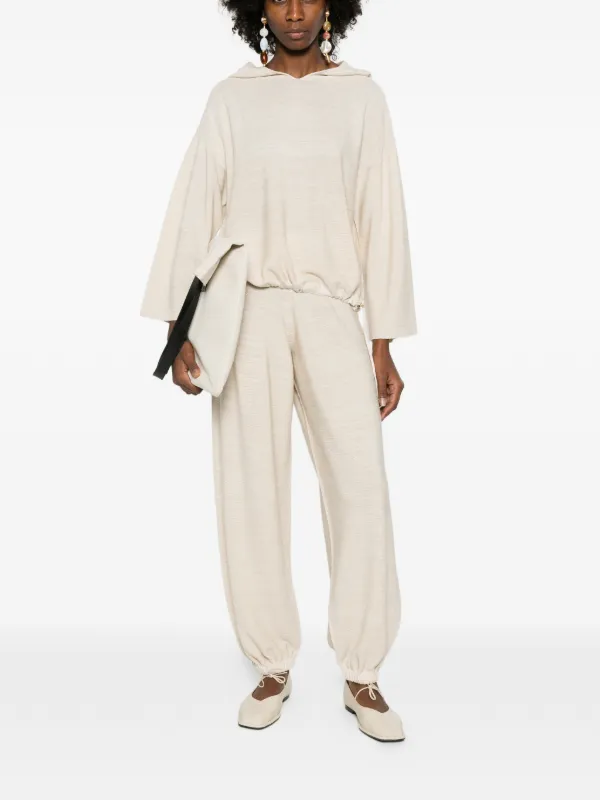 ファビアナフィリッピ　ベージュ カジュアルパンツ Fabiana Filippi ベージュ パンツ | ニュートラル | FARFETCH JP