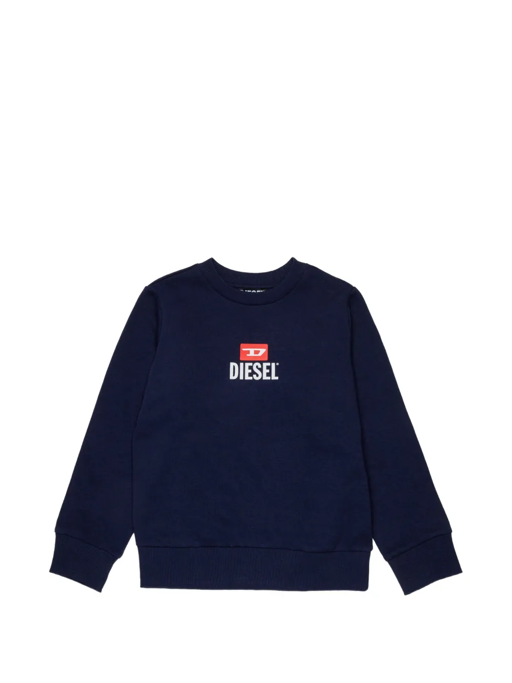 Diesel Kids Felpa con logo - Blu