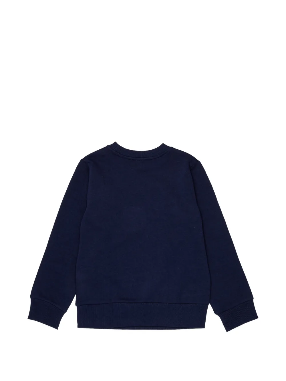 Diesel Kids Sweater met logo Blauw