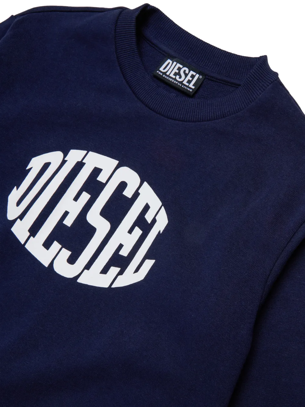  Diesel Kids Logo-print Sweatshirt - Blue 