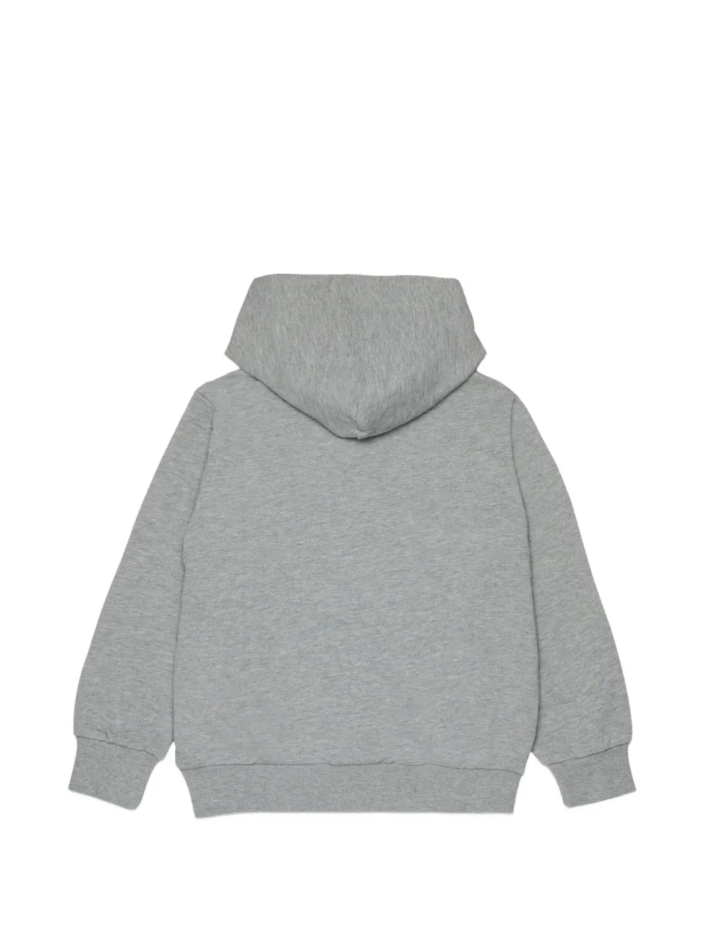 Diesel Kids Hoodie met logoprint Grijs