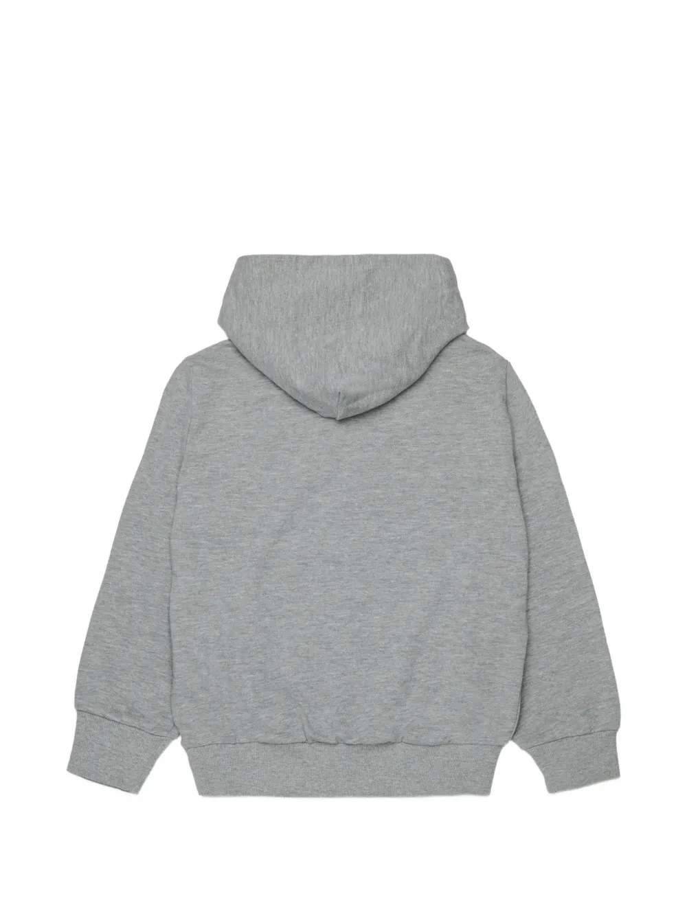Diesel Kids Hoodie met print Grijs