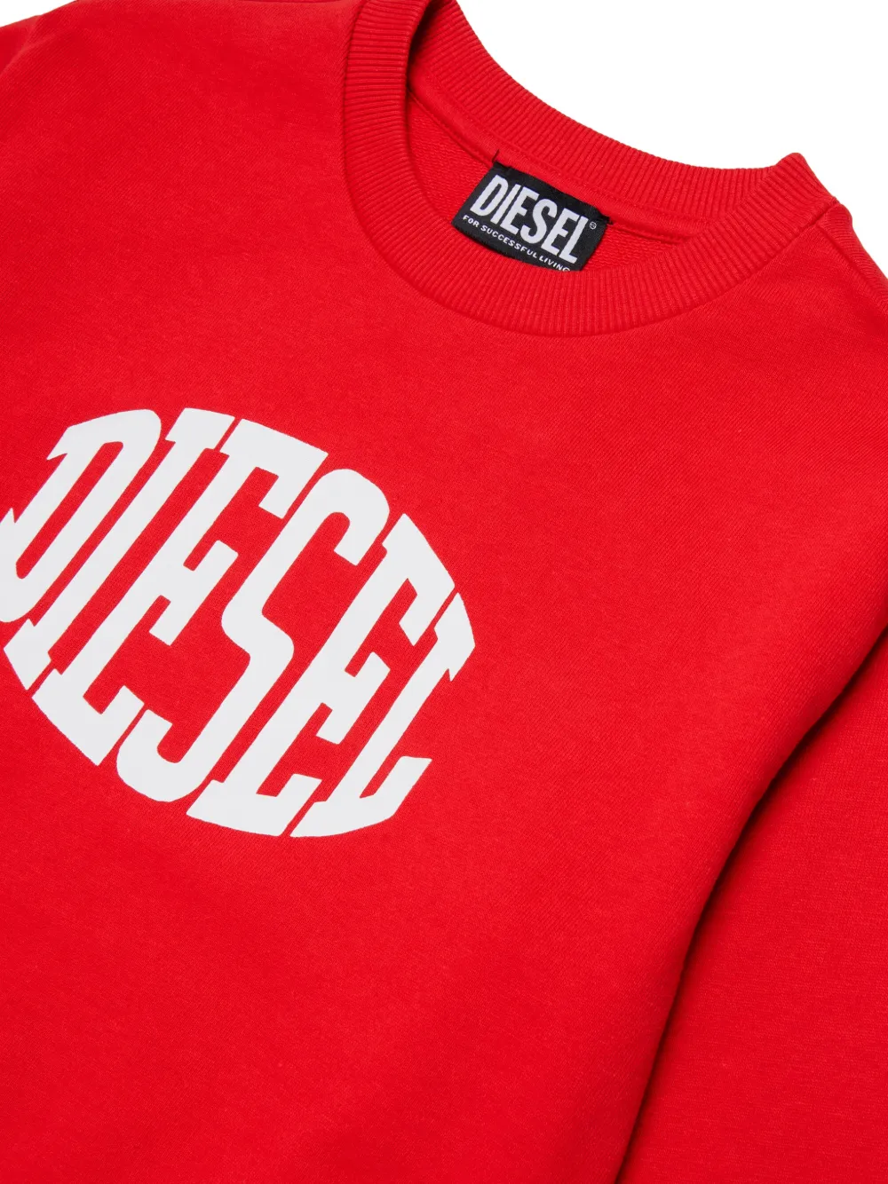  Diesel Kids Logo Sweatshirt - Red 