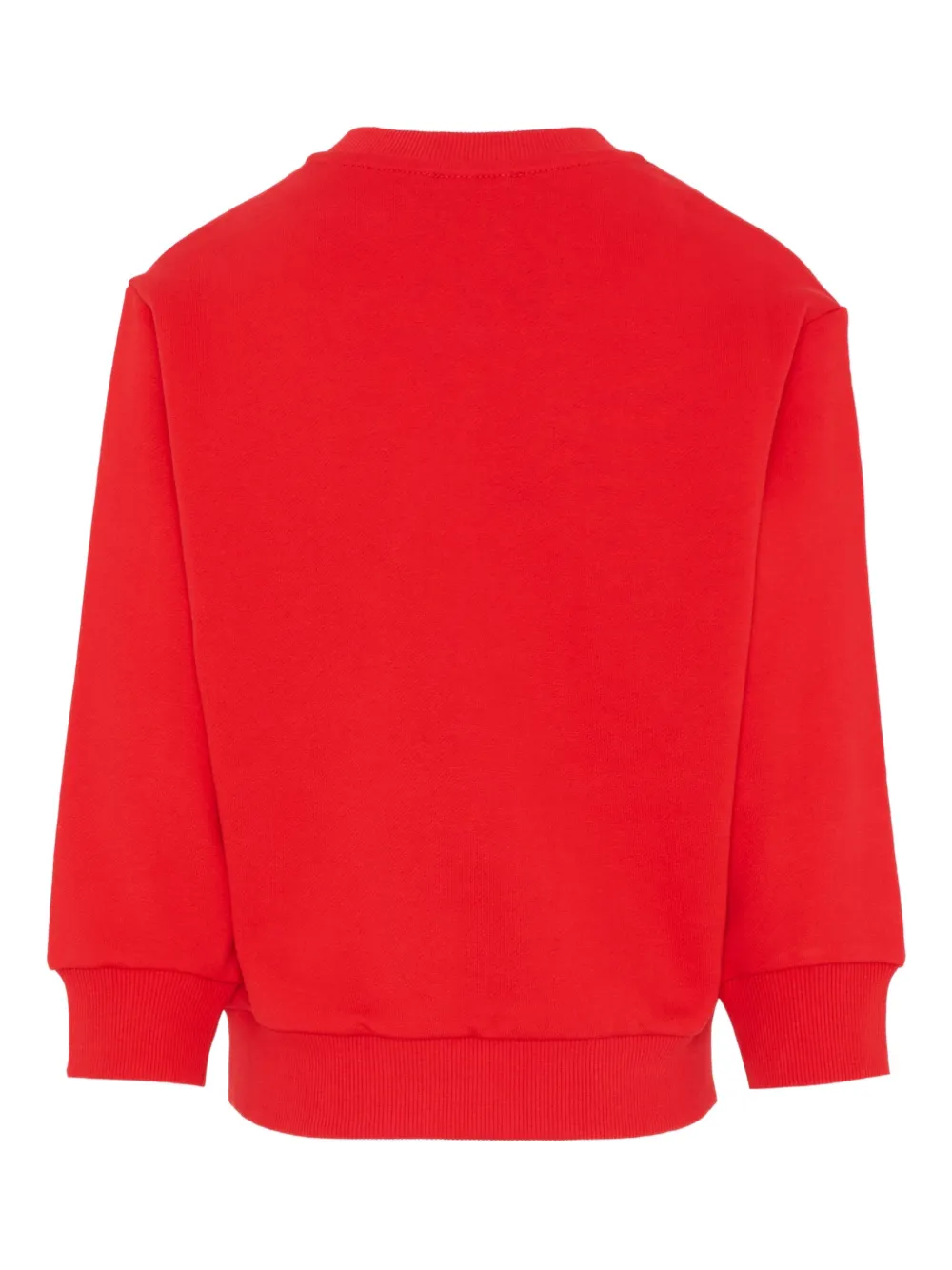 Diesel Kids Sweater met logodetail en ronde hals Rood