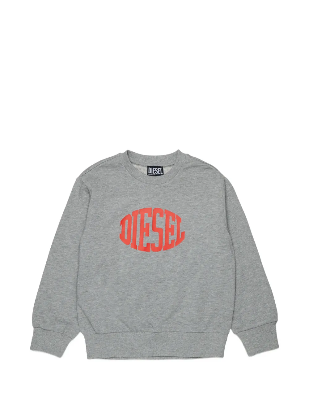 Diesel Kids Felpa con grafica - Grigio