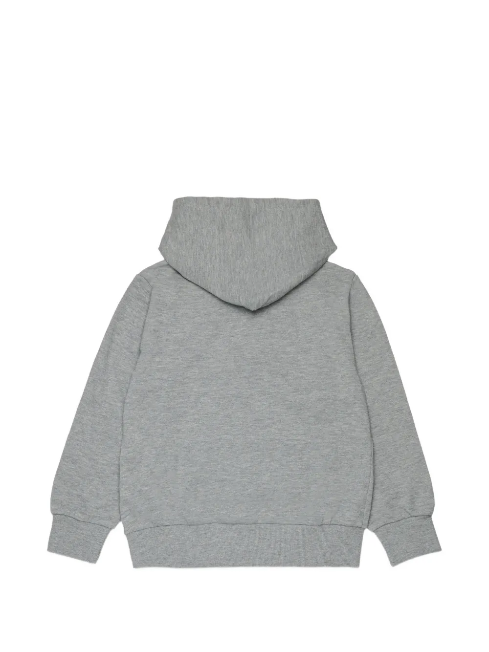 Diesel Kids Hoodie met logo Grijs
