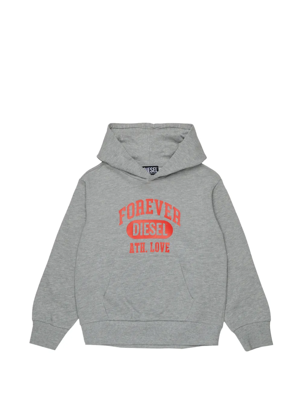 Diesel Kids Felpa con cappuccio - Grigio