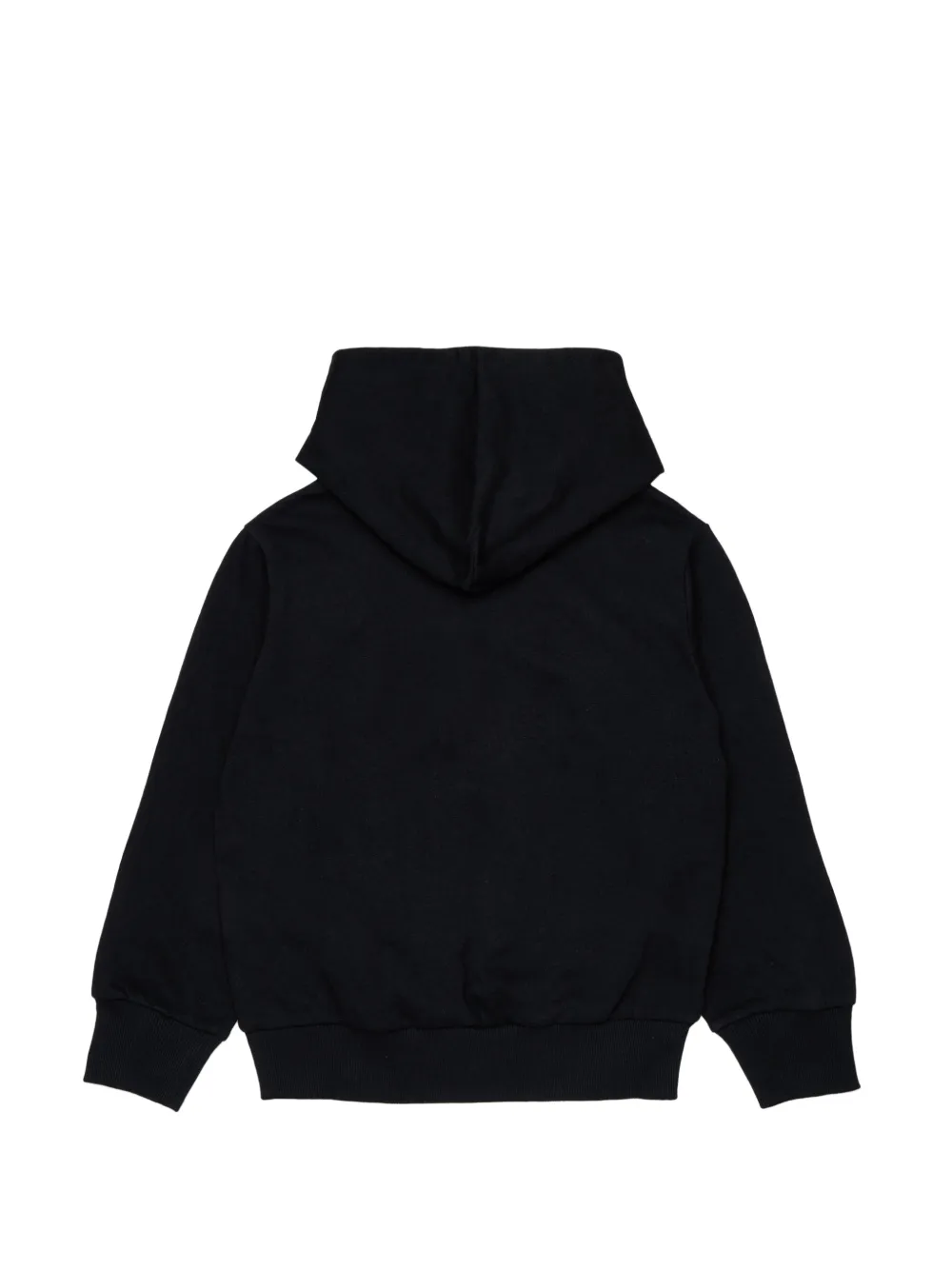 Diesel Kids Hoodie met logoprint Zwart