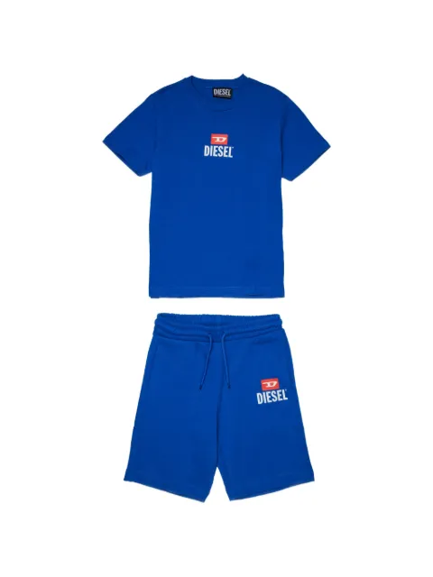Diesel Kids Short-Set mit Kordelzug