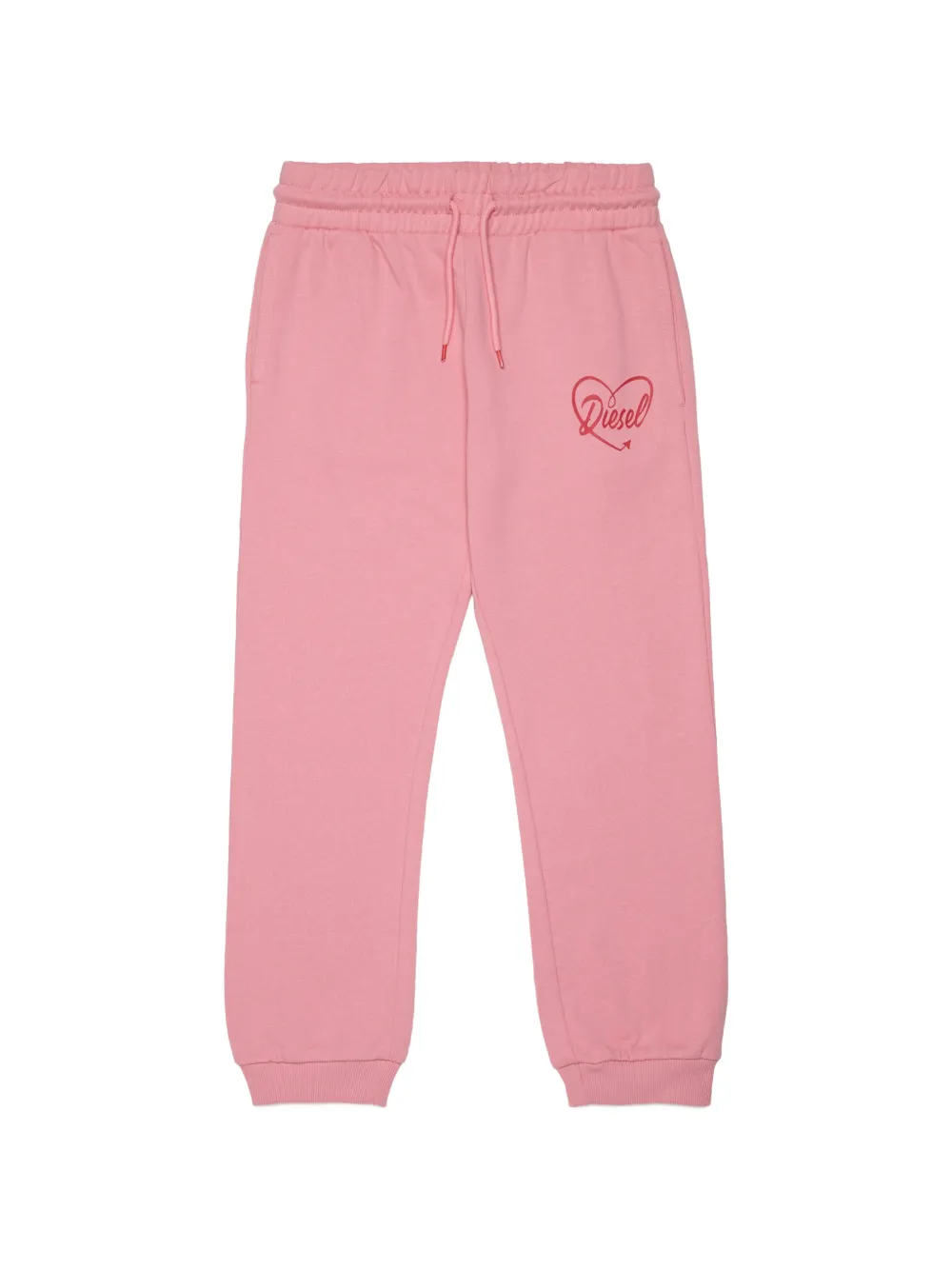 Diesel Kids Pantaloni sportivi con logo - Rosa