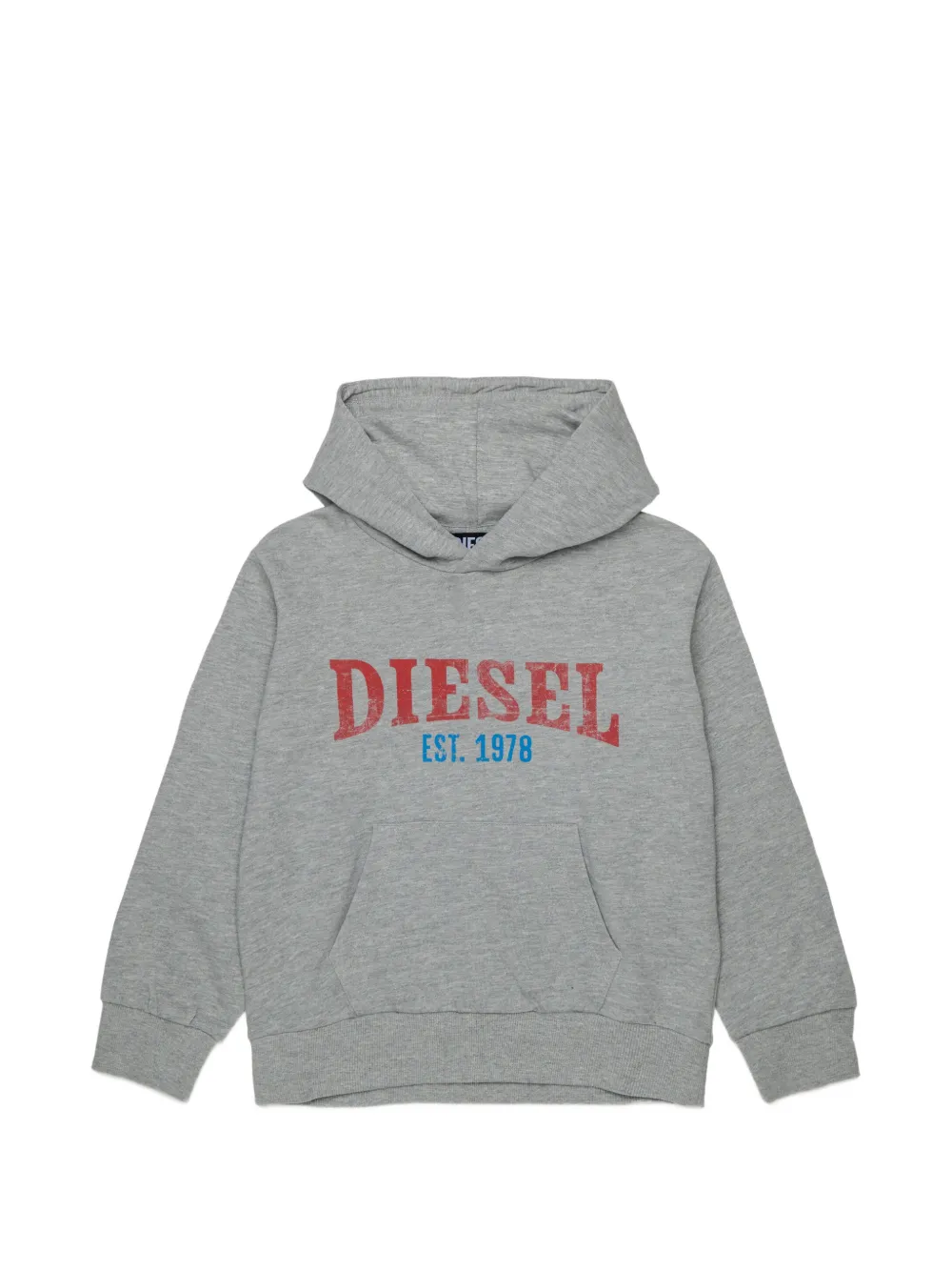 Diesel Kids Felpa con cappuccio - Grigio