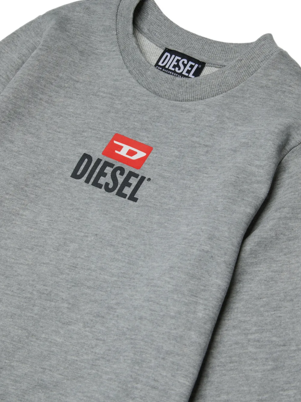Diesel Kids Trainingspak met logoprint Grijs