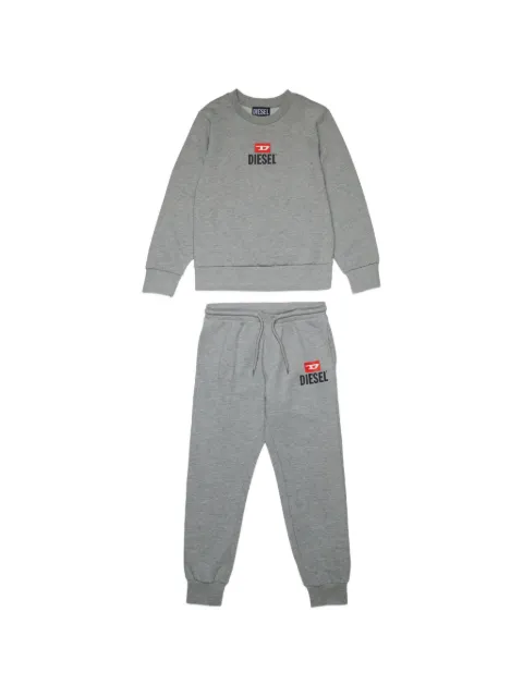 Diesel Kids traje deportivo con logo estampado