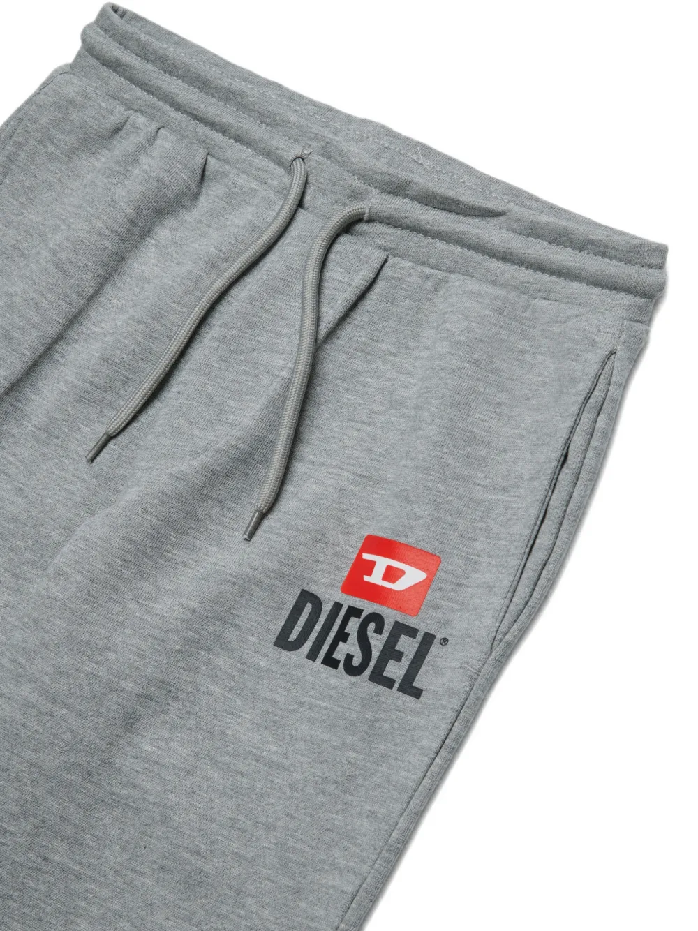 Diesel Kids Trainingspak met logoprint Grijs