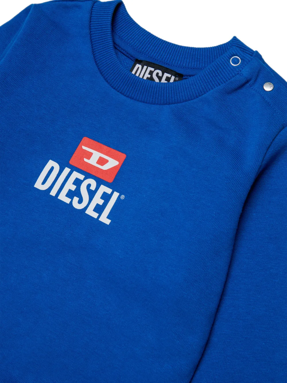  Diesel Kids Logo-print Sweatshirt - Blue 