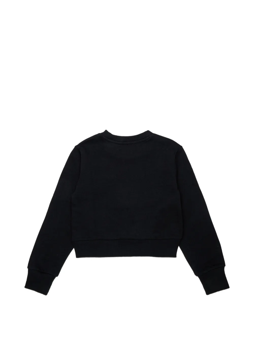 Diesel Kids Sweater met grafische print Zwart