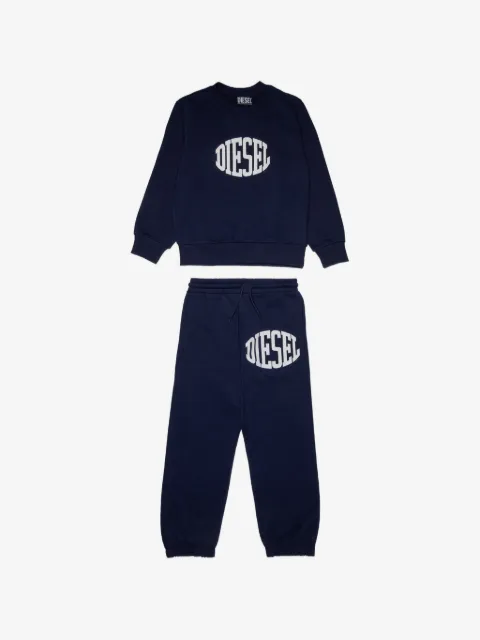 Diesel Kids logo-detail tracksuit