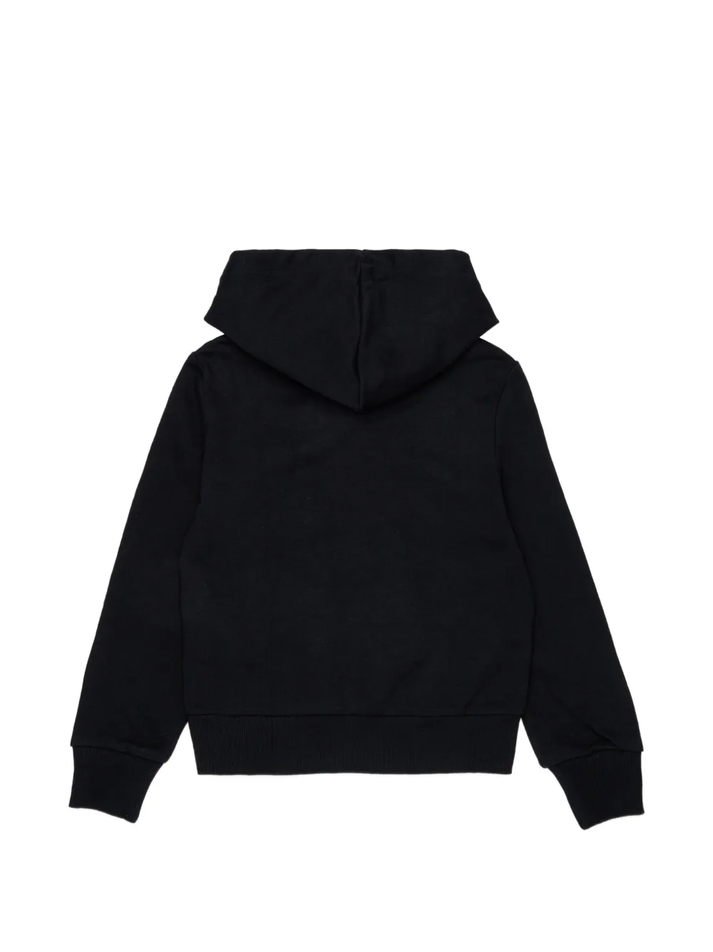 Diesel Kids Hoodie met print Zwart