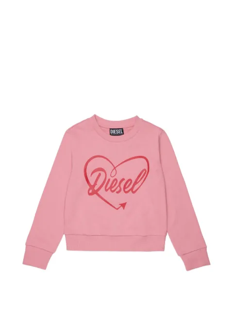 Diesel Kids Sweatshirt mit grafischem Print