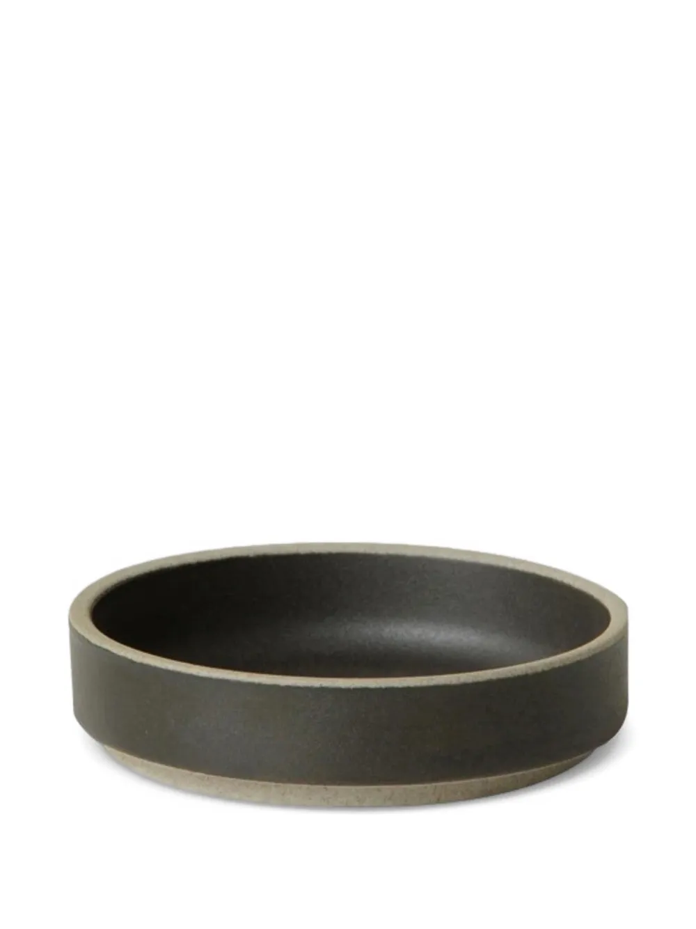 Hasami Porcelain round plate - Schwarz