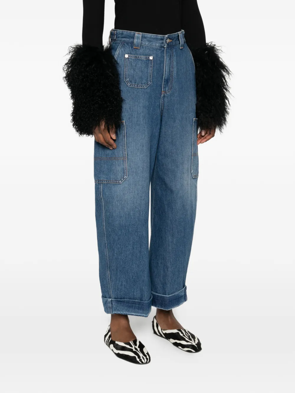 Givenchy Cocoon jeans Blauw