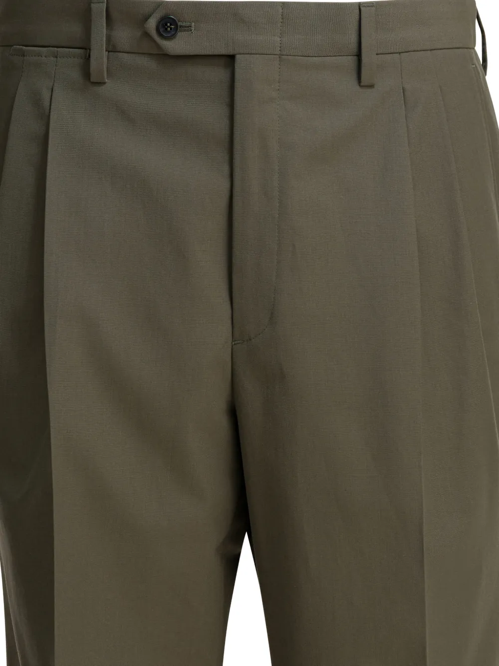 Prada Broek met wijde pijpen Groen
