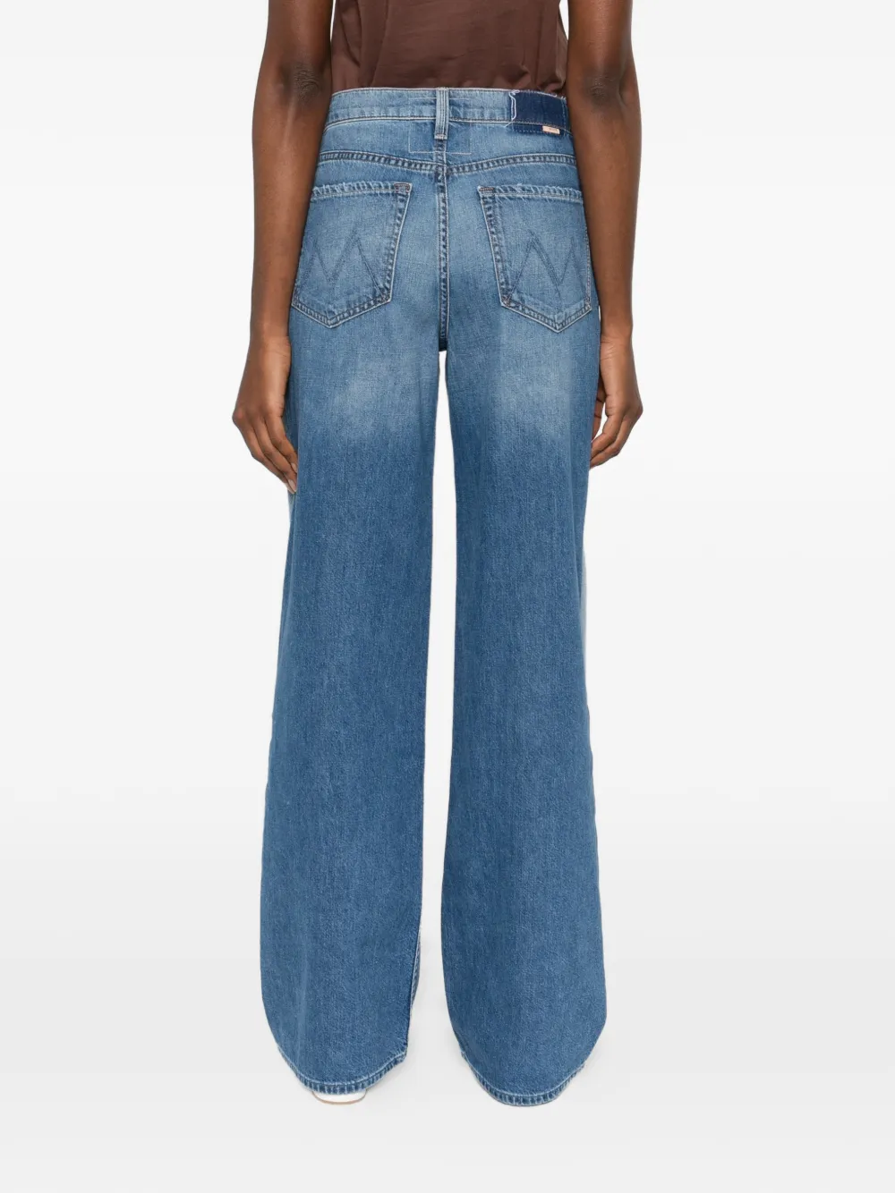 MOTHER The Rerun jeans met vijf zakken en rits Blauw