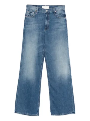 MOTHER Lil Doozy Fray Jeans | Blue | FARFETCH