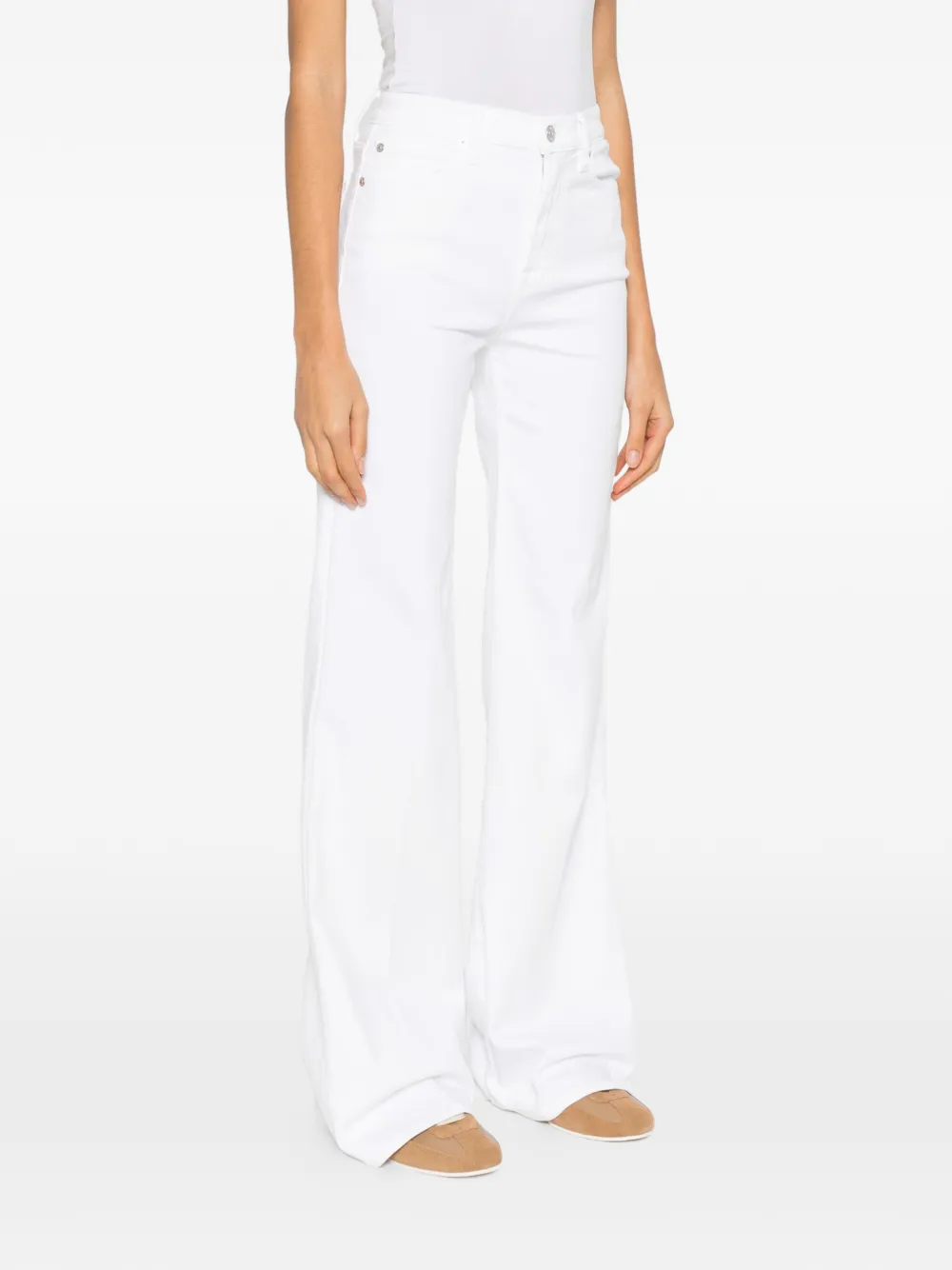  7 For All Mankind Modern Dojo Jeans - White 
