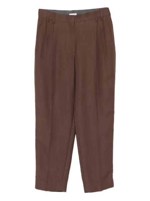 Brunello Cucinelli pleated-details trousers
