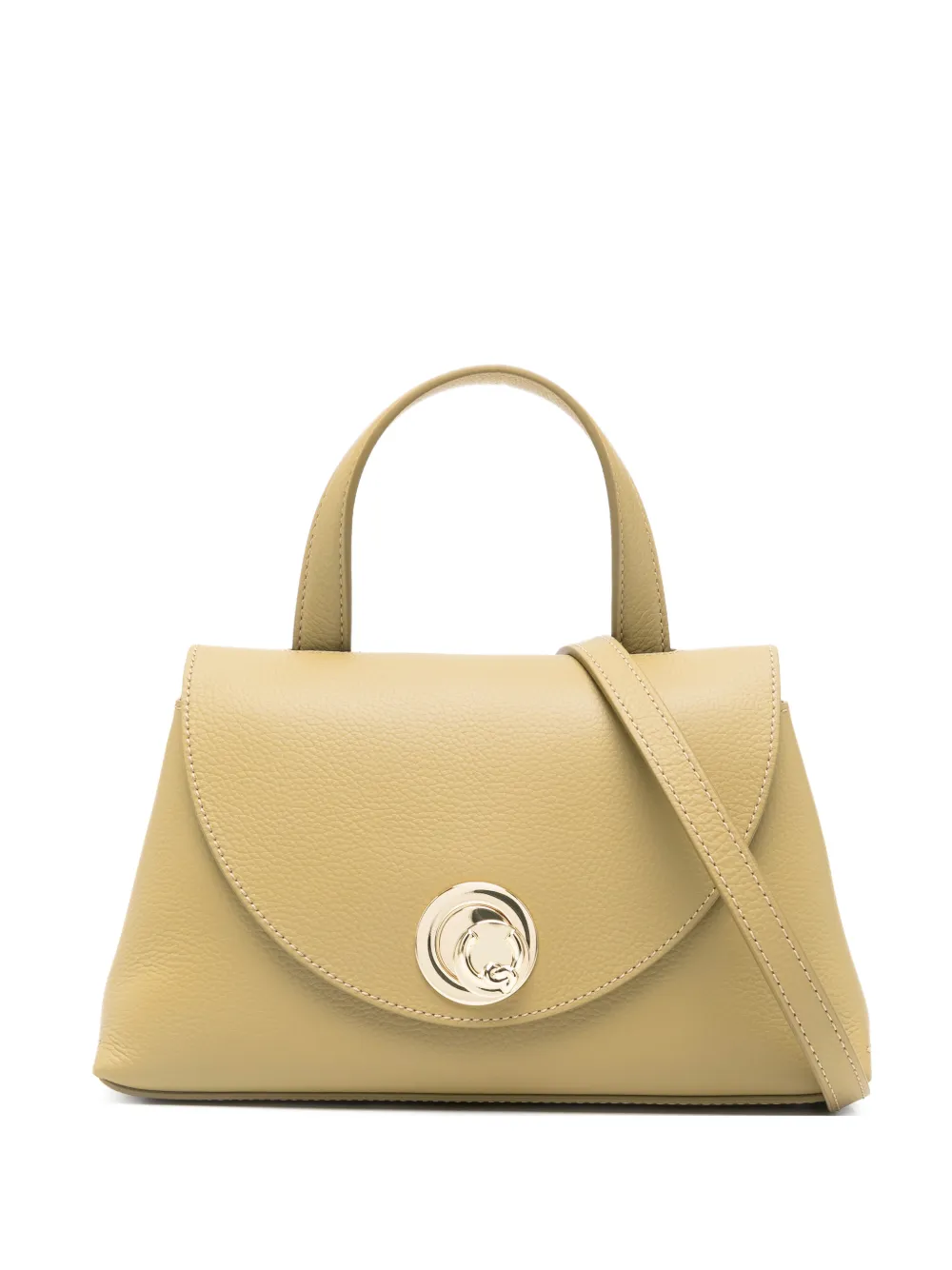 Coccinelle small Nika leather tote bag - Toni neutri