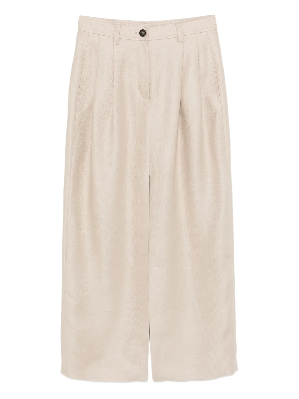 Brunello Cucinelli linen maxi skirt - Toni neutri